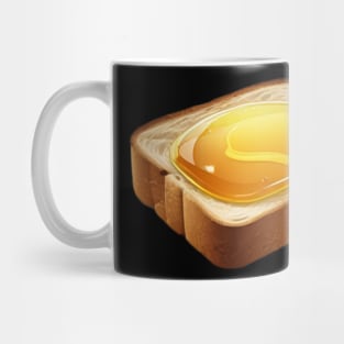 Honey Toast Sandwich Bread Beekeeper Vintage Yummy Kawaii Coffee Bee Retro Mug